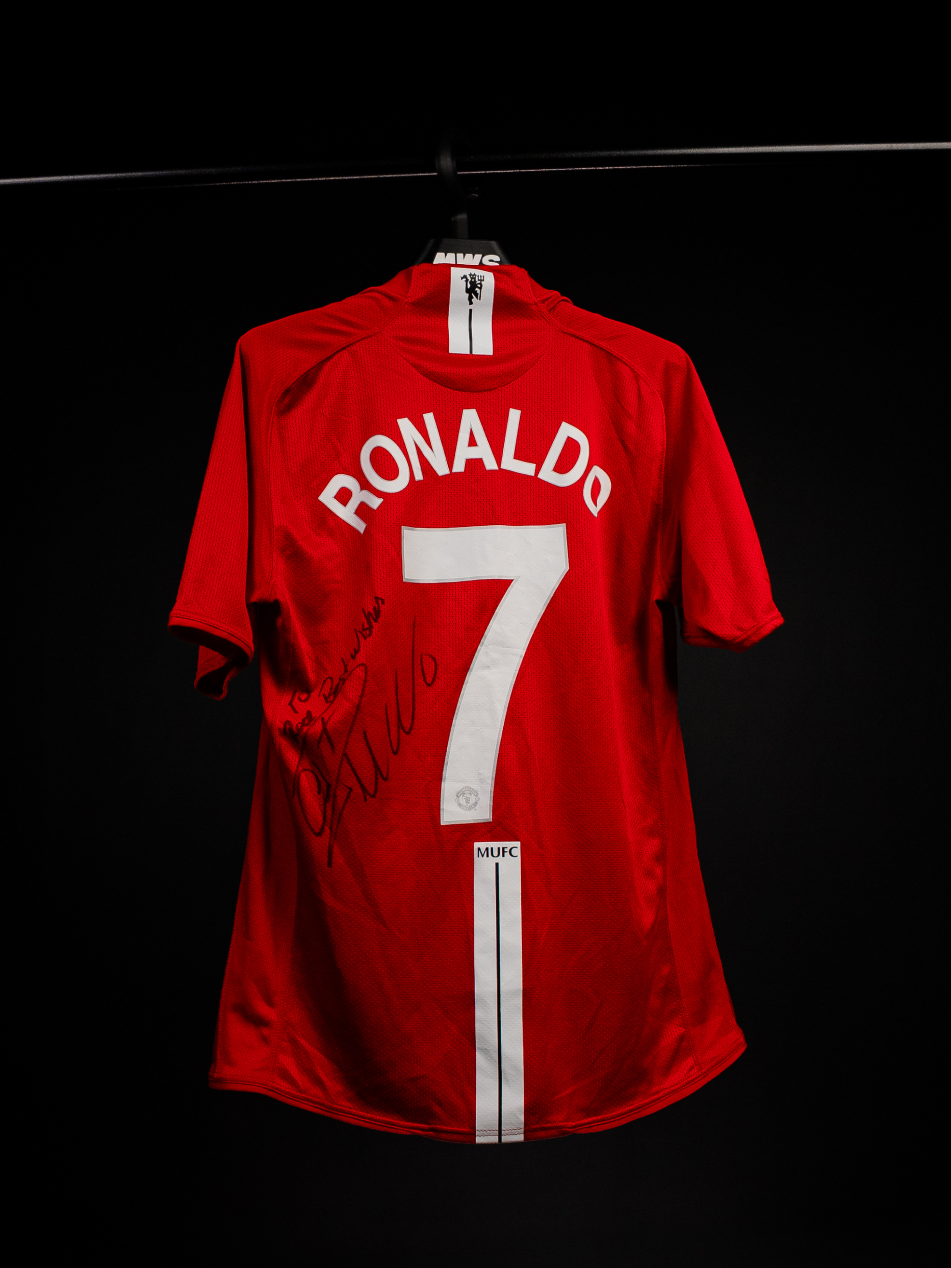 Ronaldo CR7 signed shirt manchester united