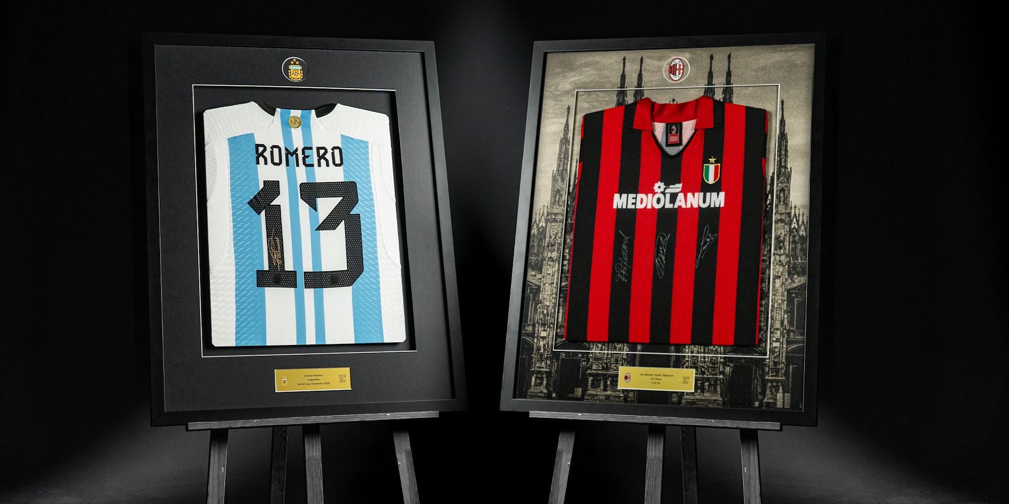 Premium Framed Signed Football Shirts | Frame The Game Products