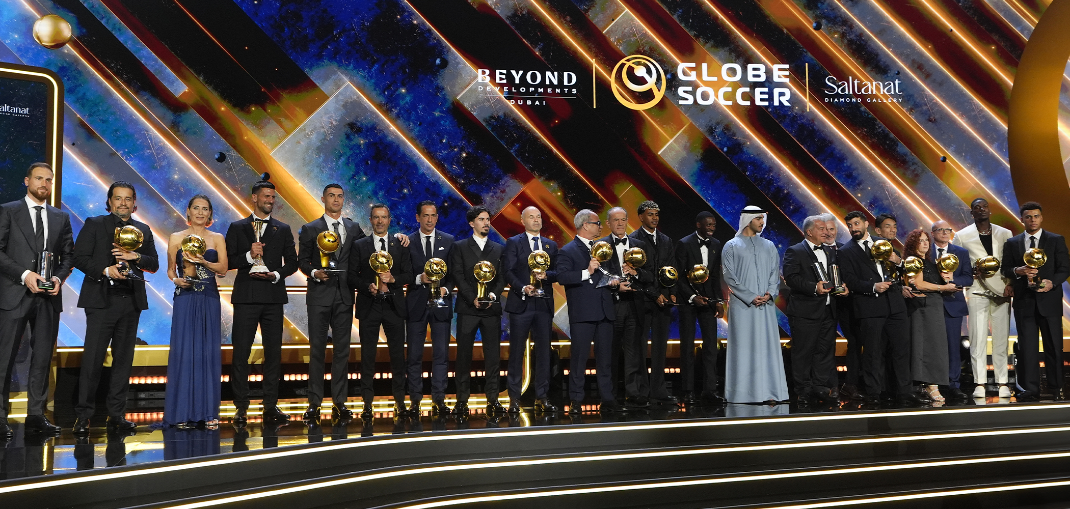 Globe Soccer Awards header image