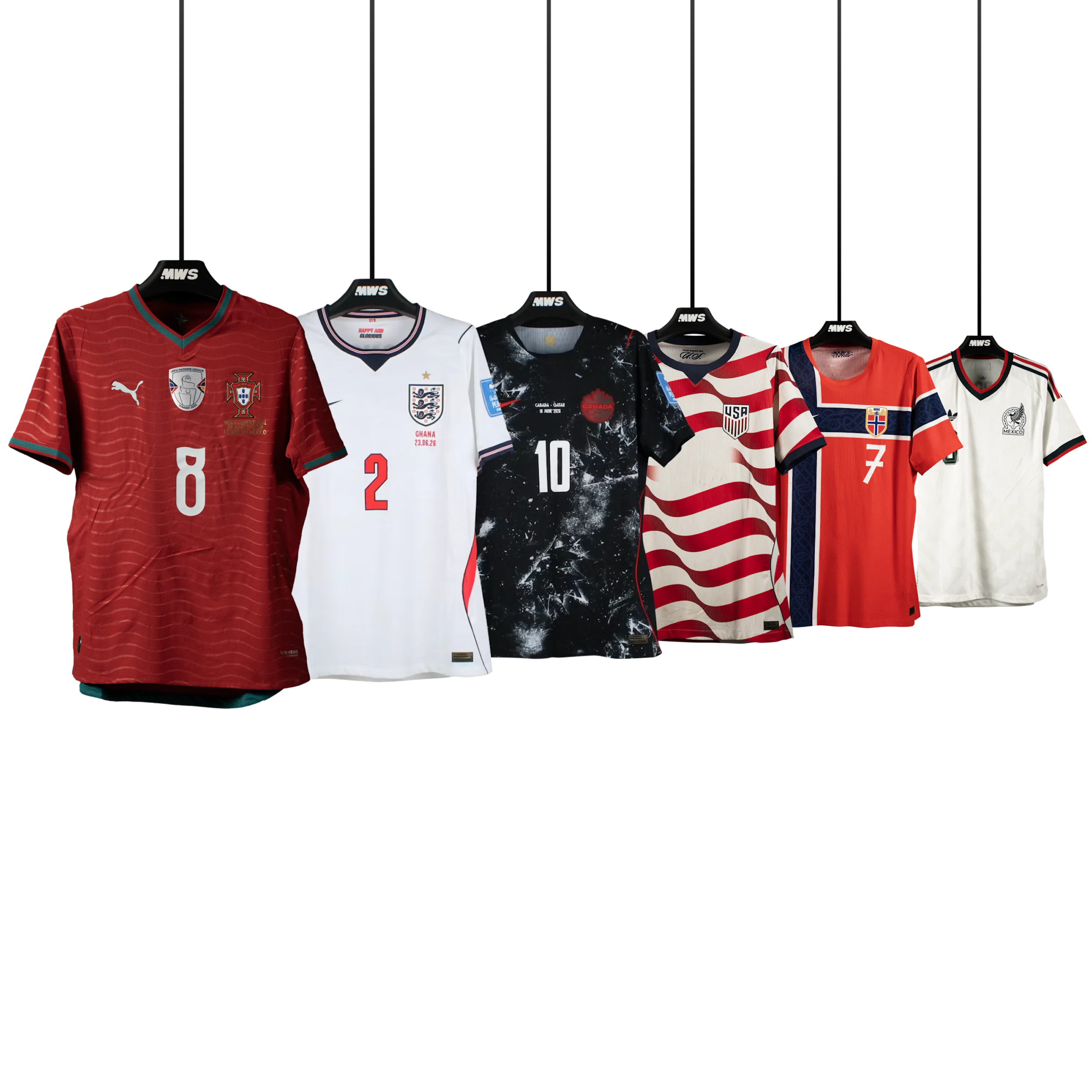 Match-worn and signed jerseys - Soccer, Basketball, Cycling & Rugby